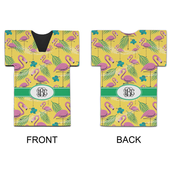 Pink Flamingo Jersey Bottle Cooler - APPROVAL