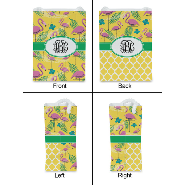 Pink Flamingo Jewelry Gift Bag - Matte - Approval