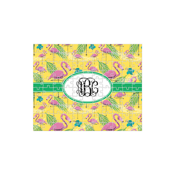 Custom Pink Flamingo 110 pc Jigsaw Puzzle (Personalized)