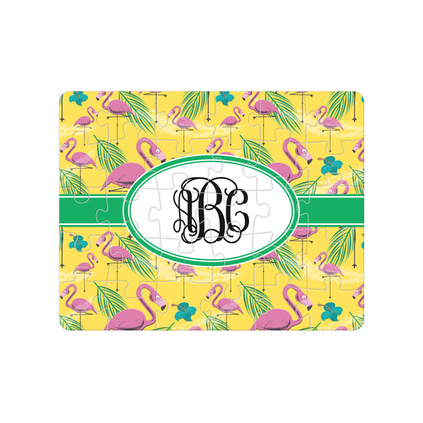 Custom Pink Flamingo Jigsaw Puzzles (Personalized)
