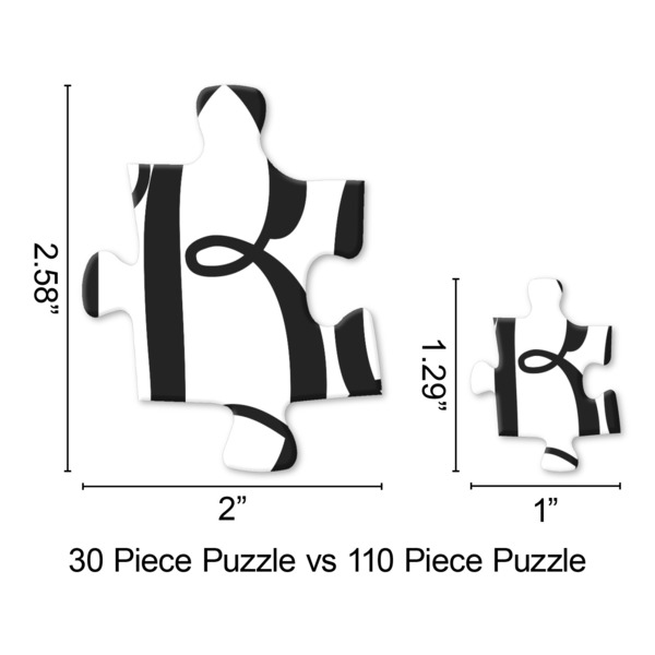 Pink Flamingo Jigsaw Puzzle - Piece Comparison
