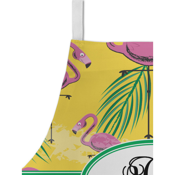 Pink Flamingo Kid's Aprons - Detail