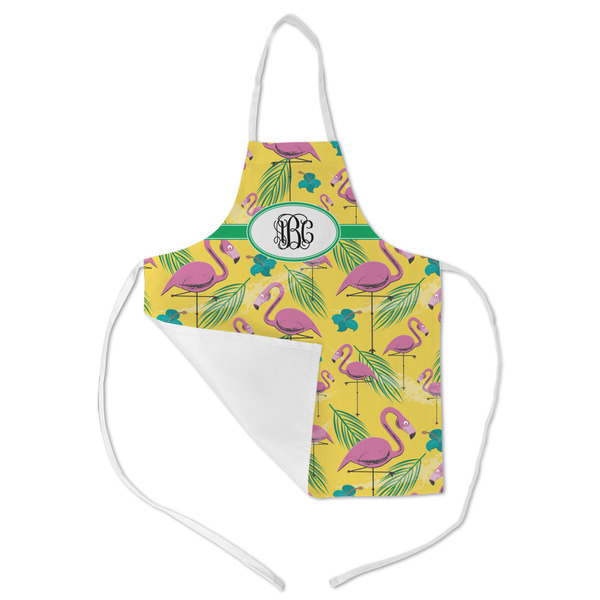Pink Flamingo Kid's Aprons - Medium - Main (med/lrg)
