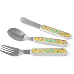 Pink Flamingo Kid's Flatware (Personalized)