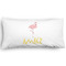 Pink Flamingo Pillow Case - King - Graphic (Personalized)