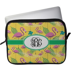 Pink Flamingo Laptop Sleeve / Case (Personalized)