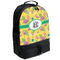 Pink Flamingo Backpacks - Black (Personalized)