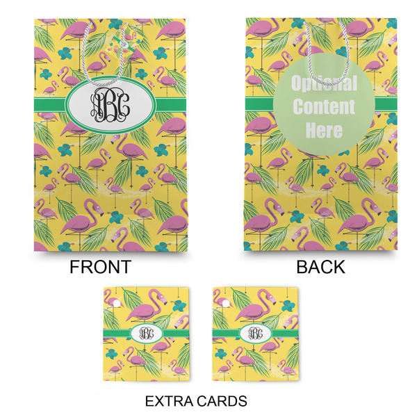 Pink Flamingo Large Gift Bag - Approval