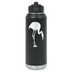 Pink Flamingo Water Bottles - Laser Engraved