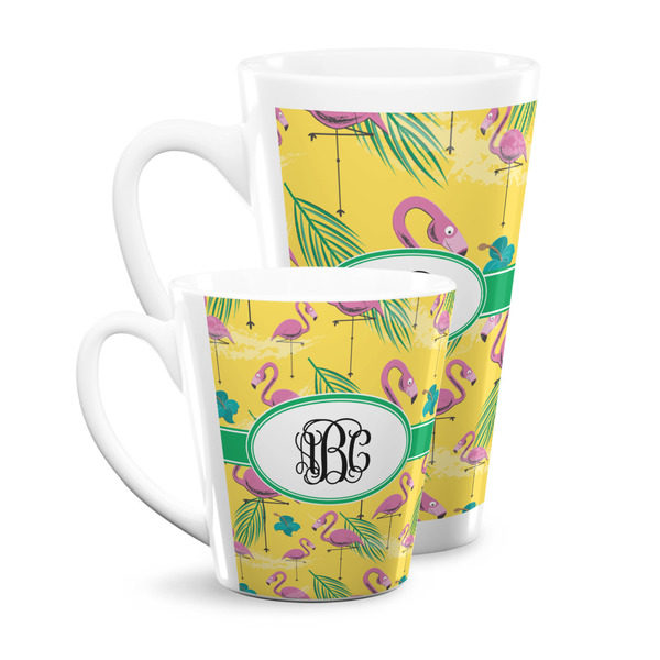 Pink Flamingo Latte Mugs Main