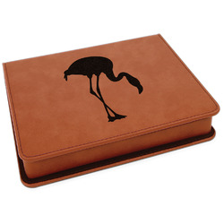 Pink Flamingo Leatherette 4-Piece Wine Tool Set