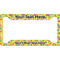 Pink Flamingo License Plate Frame - Style A