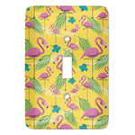 Pink Flamingo Light Switch Cover (Single Toggle)