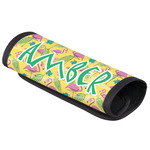 Pink Flamingo Luggage Handle Cover (Personalized)