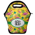 Pink Flamingo Lunch Bag w/ Monogram