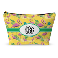 Pink Flamingo Makeup Bag (Personalized)
