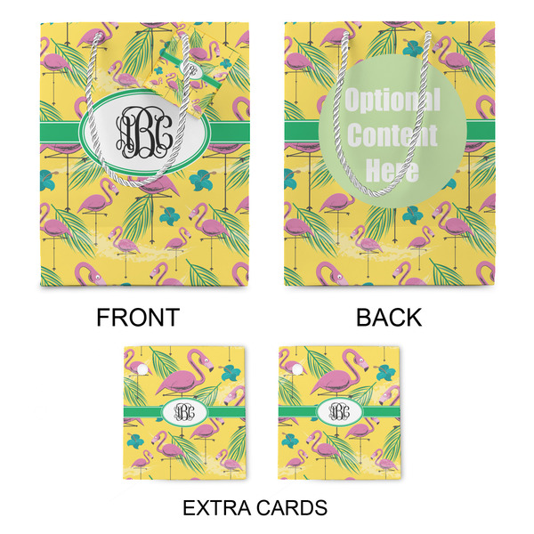 Pink Flamingo Medium Gift Bag - Approval