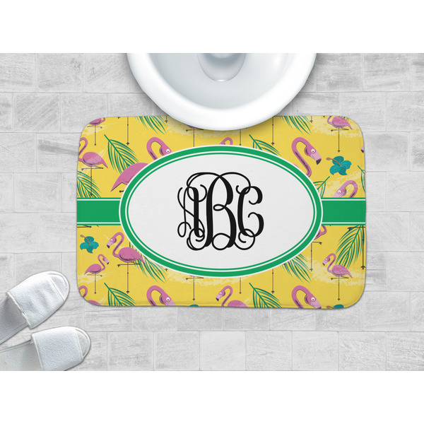 Pink Flamingo Memory Foam Bath Mat - LIFESTYLE 34x21