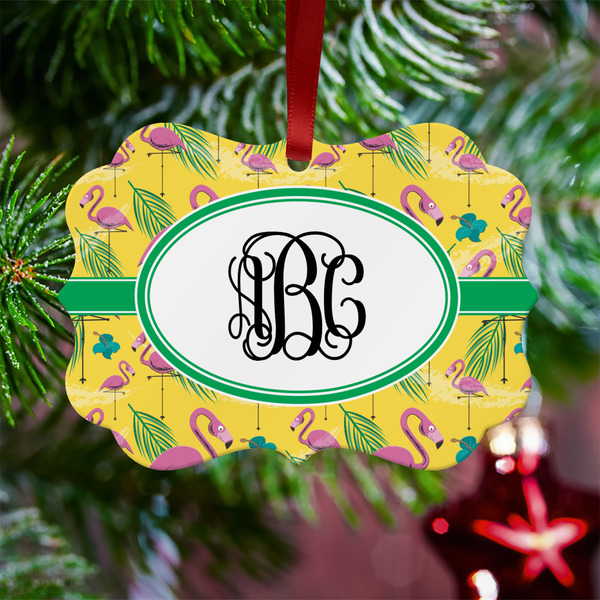 Pink Flamingo Metal Benilux Ornament - Lifestyle