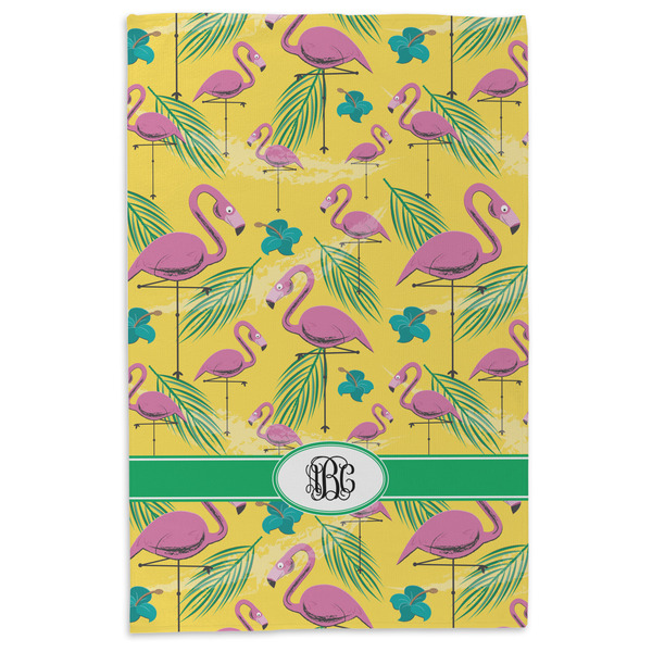 Pink Flamingo Microfiber Dish Towel - APPROVAL