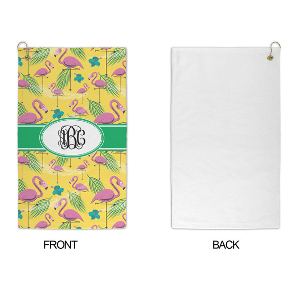 Pink Flamingo Microfiber Golf Towels - APPROVAL