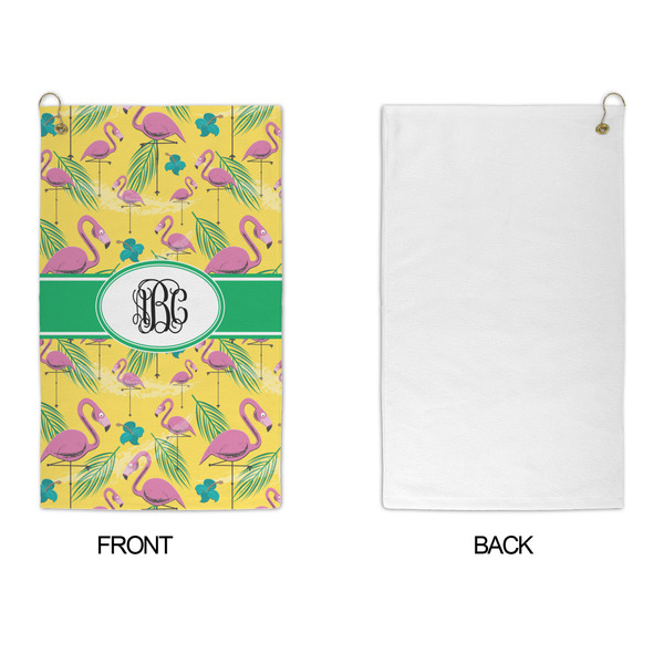Pink Flamingo Microfiber Golf Towels - APPROVAL
