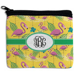 Pink Flamingo Rectangular Coin Purse (Personalized)