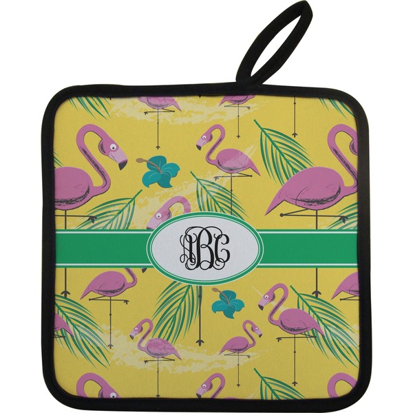Pink Flamingo Neoprene Pot Holder