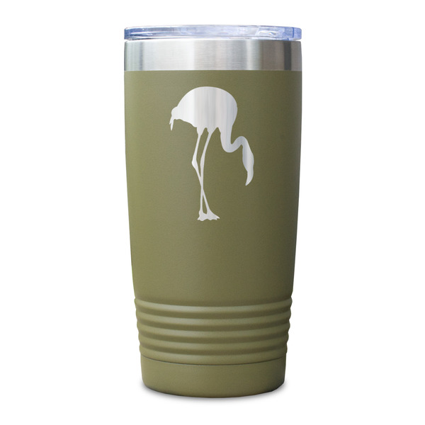 Pink Flamingo Olive Polar Camel Tumbler - 20oz - Single Sided - Approval