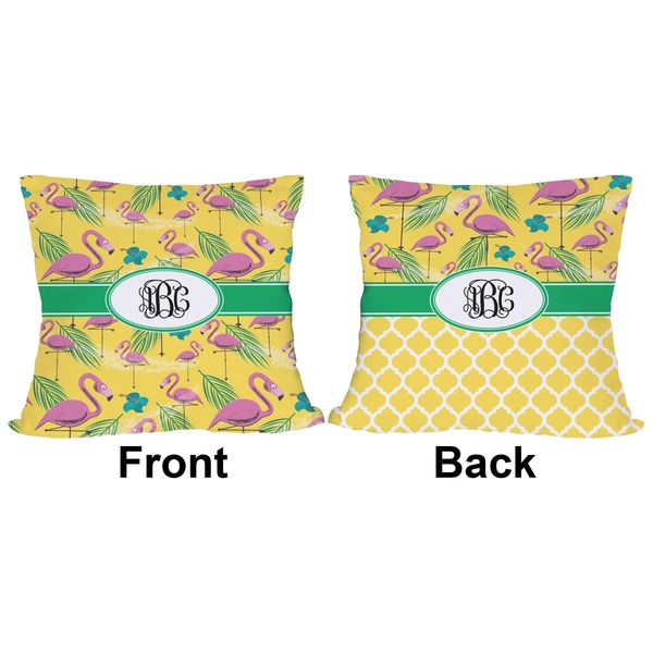 Pink Flamingo Outdoor Pillow - 20x20
