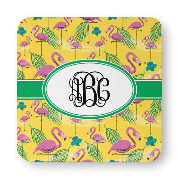 Pink Flamingo Paper Coasters - Approval