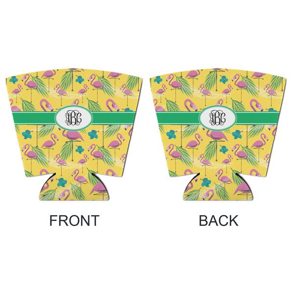 Pink Flamingo Party Cup Sleeves - with bottom - APPROVAL