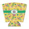 Pink Flamingo Party Cup Sleeves - with bottom - FRONT