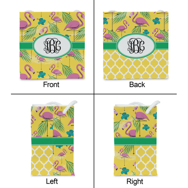 Pink Flamingo Party Favor Gift Bag - Matte - Approval