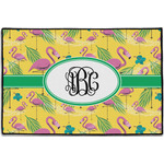 Pink Flamingo Door Mat - 36"x24" (Personalized)