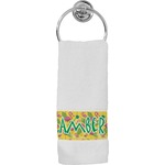 Pink Flamingo Hand Towel (Personalized)