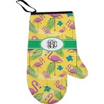 Pink Flamingo Right Oven Mitt (Personalized)