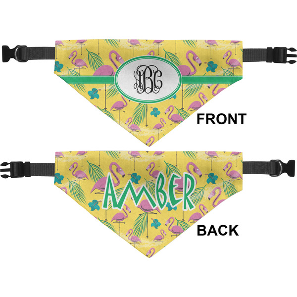 Pink Flamingo Pet Bandana Approval