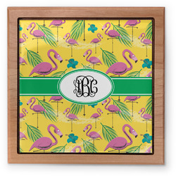 Pink Flamingo Pet Urn w/ Monogram