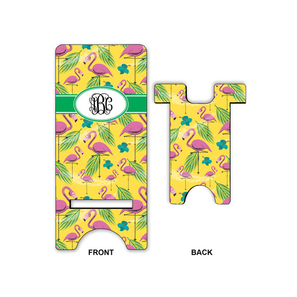 Pink Flamingo Phone Stand - Front & Back
