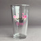 Pink Flamingo Pint Glass - Two Content - Front/Main