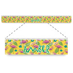 Pink Flamingo Plastic Ruler - 12" (Personalized)