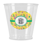 Pink Flamingo Plastic Shot Glass (Personalized)