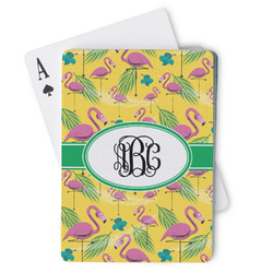 Pink Flamingo Playing Cards (Personalized)