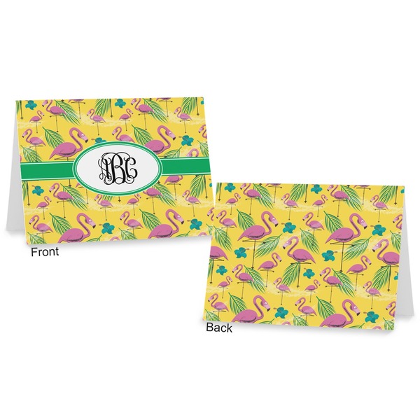 Pink Flamingo Postcard - Front and Back