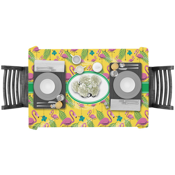 Pink Flamingo Rectangular Tablecloths - LIFESTYLE