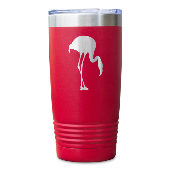 Pink Flamingo Red Polar Camel Tumbler - 20oz - Single Sided - Approval