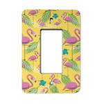 Pink Flamingo Rocker Style Light Switch Cover - Single Switch