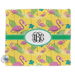 Pink Flamingo Security Blanket - Single Sided (Personalized)