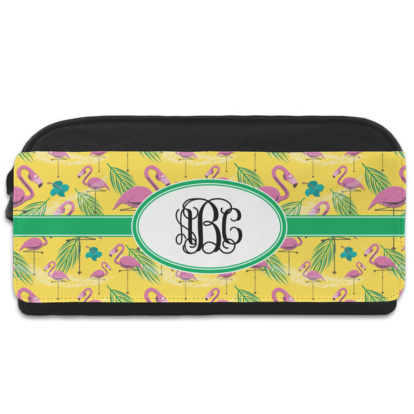 Custom Pink Flamingo Shoe Bag (Personalized)